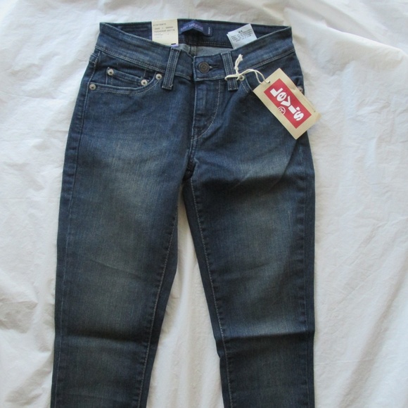 Levi’s 535 Leggings 119970022 Jeans Color Blue Inked Brand New with tags - Picture 6 of 14